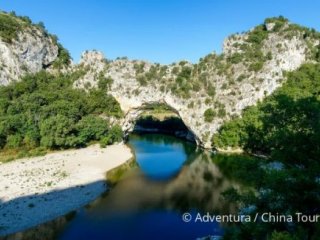 Soutěsky Ardèche na kole