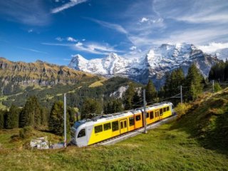 Glacier Express, Matterhorn a Jungfrau