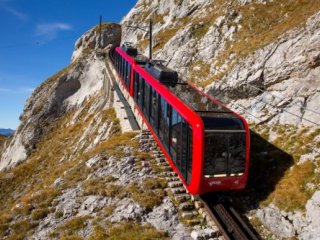 Švýcarské železnice UNESCO a zlatý okruh Pilatus