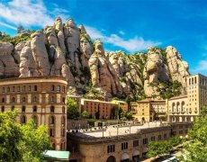 španělsko - Barcelona a Montserrat