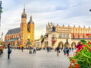 Prodloužený víkend v Krakově s bohatým programem - vlakem