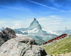 Matterhorn a Jungfrau - švýcarské symboly