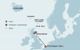 Vlissingen to Aberdeen (m/v Hondius)