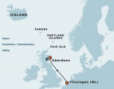 Vlissingen to Aberdeen (m/v Hondius)