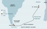 Katalog zájezdů - J. Georgia a S. Sandwich Islands, Atlantic Odyssey, excl. Antarctic Peninsula (m/v Plancius)