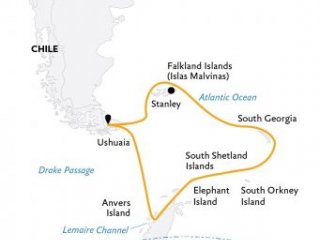 Falklands, South Georgia, and Antarctica: Explorers and Kings (Ocean Explorer)