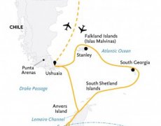 Epic Antarctica: Crossing the Circle via Falklands and South Georgia (Ultramarine)