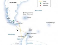 Antarctic Express: Fly South, Cruise North (World Explorer)