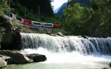 Glacier Express a přírodní krásy Švýcarska