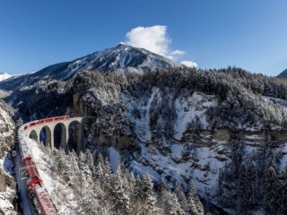 Zimní kouzlo švýcarských drah Zimní kouzlo švýcarských drah