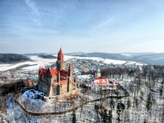 Olomouc a Bouzov - adventní čas na Hané