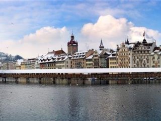 Lucern a trhy na hoře Pilatus