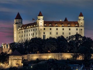 Předvánoční Bratislava