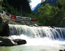Glacier Express, Matterhorn a Jungfrau