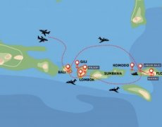 Komodo, Lombok, Flores, Rinca, Gili, Bali