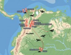 Kolumbie a Amazonie