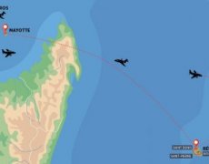Réunion, Mayotte a Komorské ostrovy