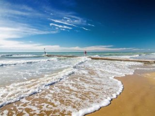 Jednodenní koupání v Lido di Jesolo