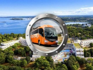 Zkrácená dovolená na Istrii s dopravou, polopenzí a výlety v ceně – hotel Delfin