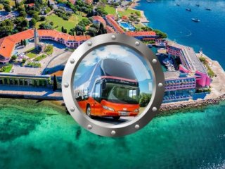 Zkrácená dovolená na slovinském pobřeží v hotelu Histrion s dopravou v ceně