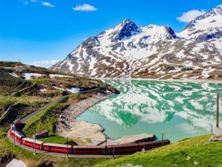 Švýcarsko s panoramatickým vlakem UNESCO a Lichtenštejnsko