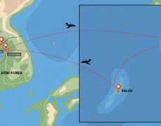Jižní Korea a Palau, Guam