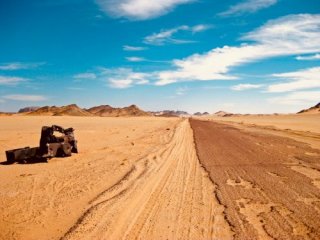 Alžírsko - Římské památky i Sahara