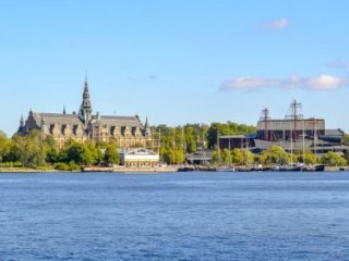 Stockholm a okolí letecky