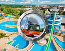 Wellness pobyt s dopravou a polopenzí v ceně v hotelu Termal