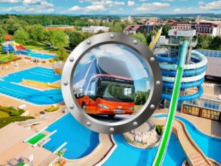 Wellness pobyt s dopravou a polopenzí v ceně v hotelu Termal