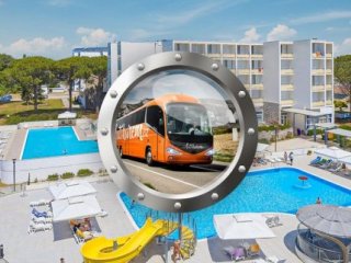 Zkrácená dovolená v Chorvatsku s dopravou a all inclusive v ceně – hotel Adria