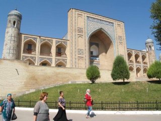 Uzbekistán - Historie Hedvábné stezky