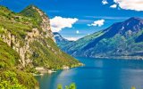 Přírodní krásy v okolí jezera Lago di Garda s koupáním