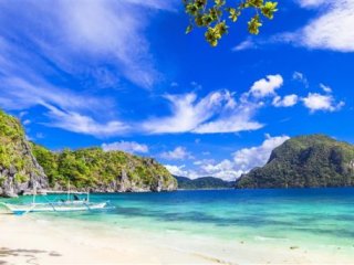 Filipíny - rýžové terasy i exotické pláže ostrova Palawan