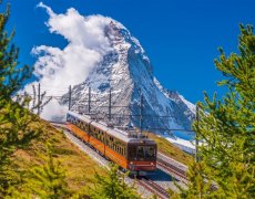 švýcarsko a Glacier Express