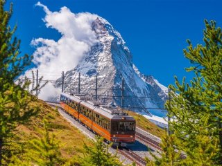 švýcarsko a Glacier Express