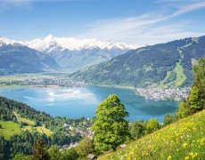 Rakouské Alpy - údolí Glemmtal a Turistické Trasy S Kartou