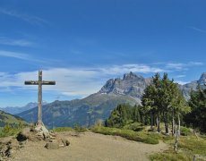 Pohodový týden v Alpách - Savojské Alpy - brána ke slunci s kartou