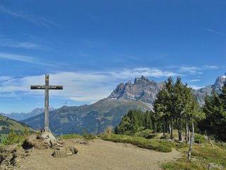 Pohodový týden v Alpách - Savojské Alpy - brána ke slunci s kartou