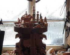 Seiffen, advent ve městě hraček a betlémů