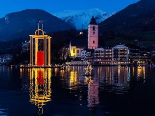 WOLFGANGSEE advent na jezeře