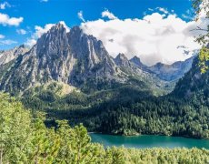 Andorra, španělsko - Národní Parky Pyrenejí
