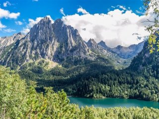 Andorra, španělsko - Národní Parky Pyrenejí