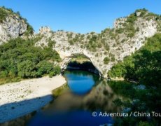 Soutěsky Ardèche na kole