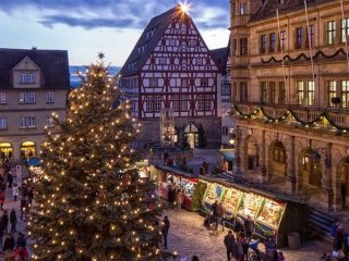 ROTHENBURG advent v bráně středověku