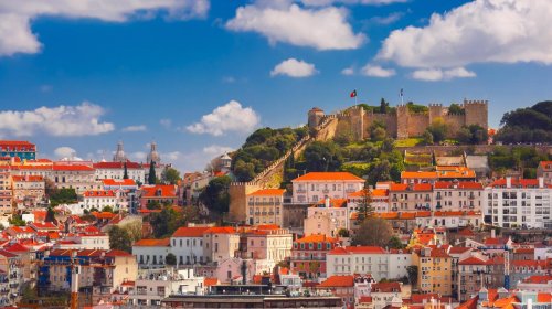 Lisabon a památky Unesco, letecky