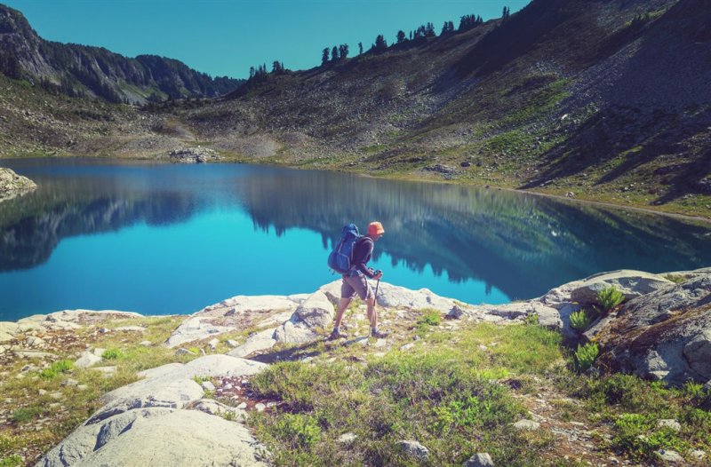 USA mezi vulkány Kaskádového pohoří - Mt. Rainier a Mt. Baker