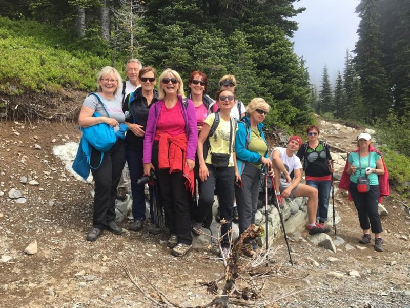 USA mezi vulkány Kaskádového pohoří - Mt. Rainier a Mt. Baker