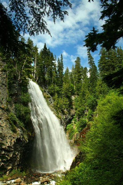 USA mezi vulkány Kaskádového pohoří - Mt. Rainier a Mt. Baker