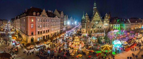 Adventní Wroclaw s průvodcem vlakem